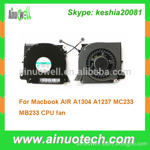 Laptop cpu fan for Macbook AIR A1304 A1237 MC233 MB233 laptop internal fan mainboard cooler